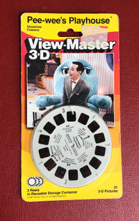 1988 HERMAN TOYS PEE-WEE'S PLAYHOUSE VIEW-MASTER 3D REELS