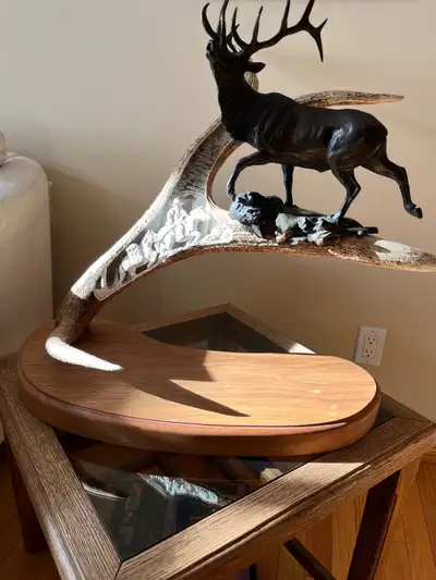Elk Antler Sculpture, View more