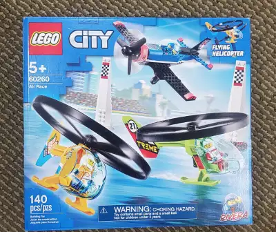 I am offering for sale a brand new Lego City Flying Helicopter Air Race, 60260. It's for anyone aged...