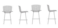 Bertoia for Knoll Mid Century bar stools