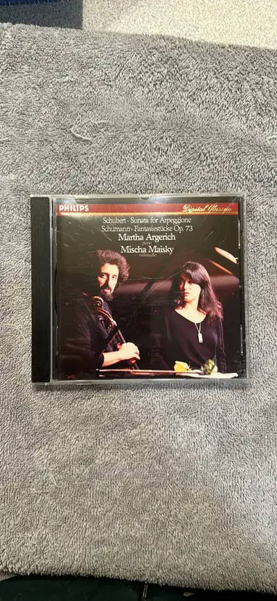 CD Schubert Sonata Fir Arpeggio, Schuman Fantasiestuke , View more