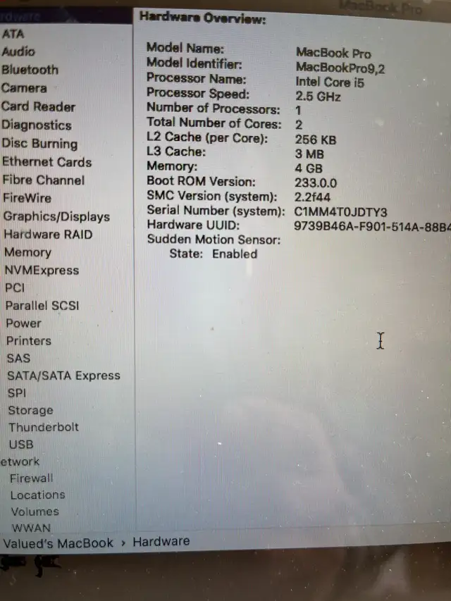 13.3 inch MacBook Pro i5 -  A1278 laptop $ 19962864744866946122