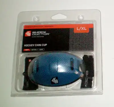 Shock Doctor Hockey Helmet Chin Cup Adult L/XL NIP, View more
