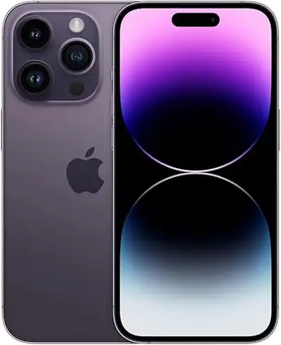 Unlocked iPhone 14 pro (128 Gb) with one year warranty., View more
