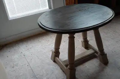 Solid Genuine Wood Small Coffee Side Table - ONLY $15, WOW!!, View more