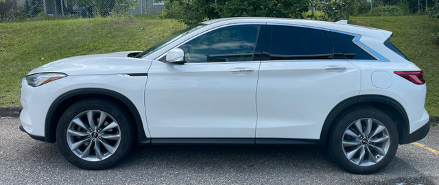 2021 Infiniti QX50 PURE AWD démarreur à distance, bancs en cuir dans Autos et camions  à Sherbrooke - Image 2