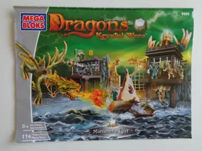 Mega Bloks L'Île de feu avec dragons et guerriers – Dragons Krys, View more
