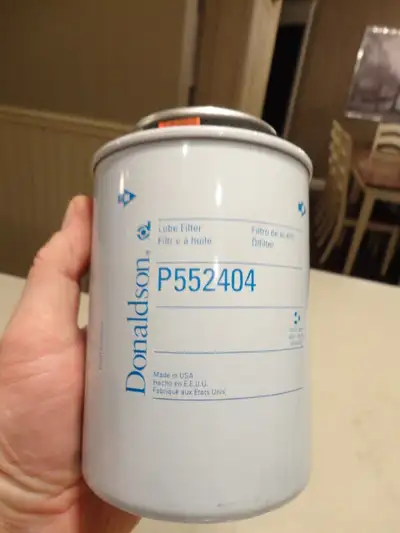Brand New Donaldson P552404 Lube Filter which includes the O Ring. This is a popular diesel Engine o...