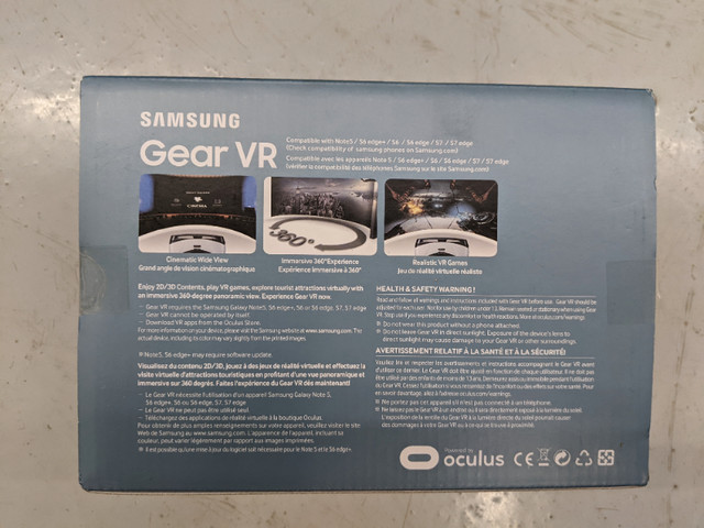 Samsung Gear VR (Powered by Oculus) in General Electronics in Markham / York Region - Image 2