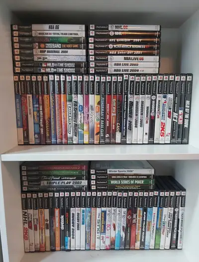 Lots of PlayStation 2 Games All $5 Each, View more