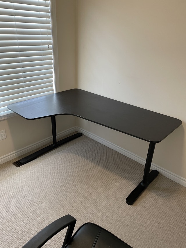 Ikea Bekant Corner Desk Desks Hamilton Kijiji