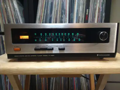 Vintage Kenwood KT-2001 AM/FM Stereo Tuner, View more