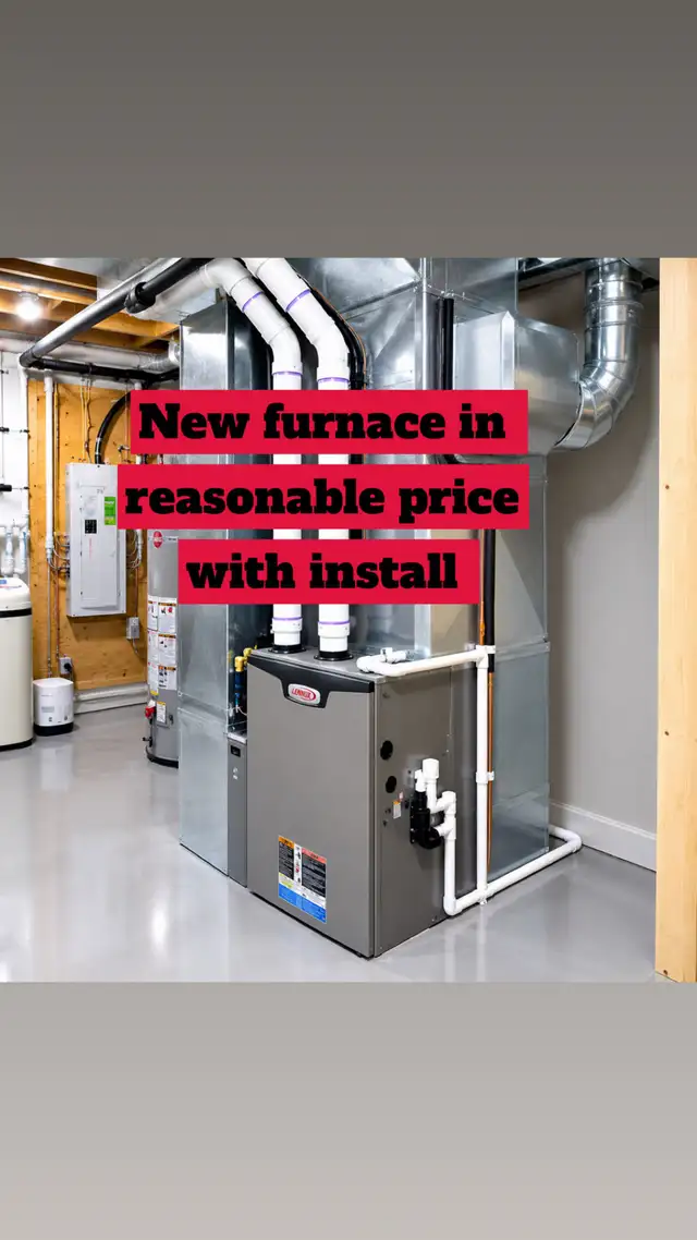 Furnace New High Efficiency  with installation call 9053999803