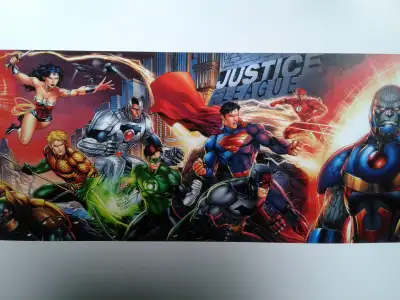 NEW JUSTICE LEAGUE DC MULTIVERSE COMIC AND MOVIE POSTER, View more