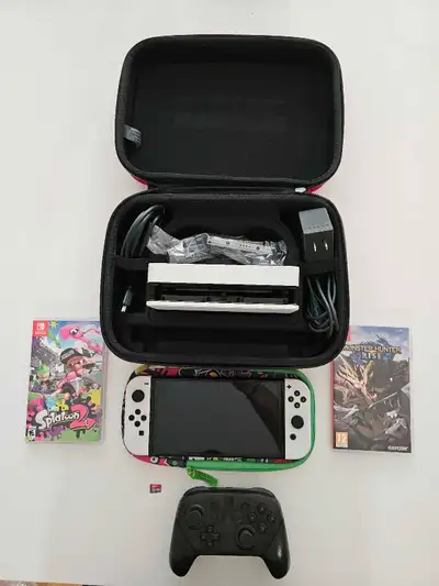 Nintendo Switch OLED bundle, View more