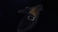 Salvatore Ferragamo Suede Leather Loafer - Brown (Made in Italy)