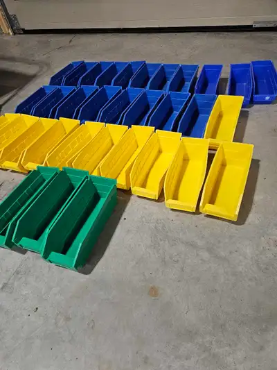 33  storage bins, View more