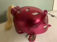 *** Barbie 3-D Bike Helmet ***