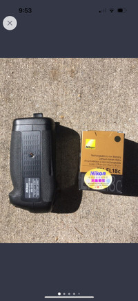 Nikon MD-B18ac batteries &Grip RRSL-plate for D850