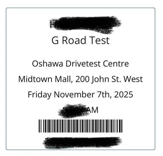 ROAD TEST ASAP-EARLY G,G2 BOOKING, DRIVING CLASSES64578852031747122