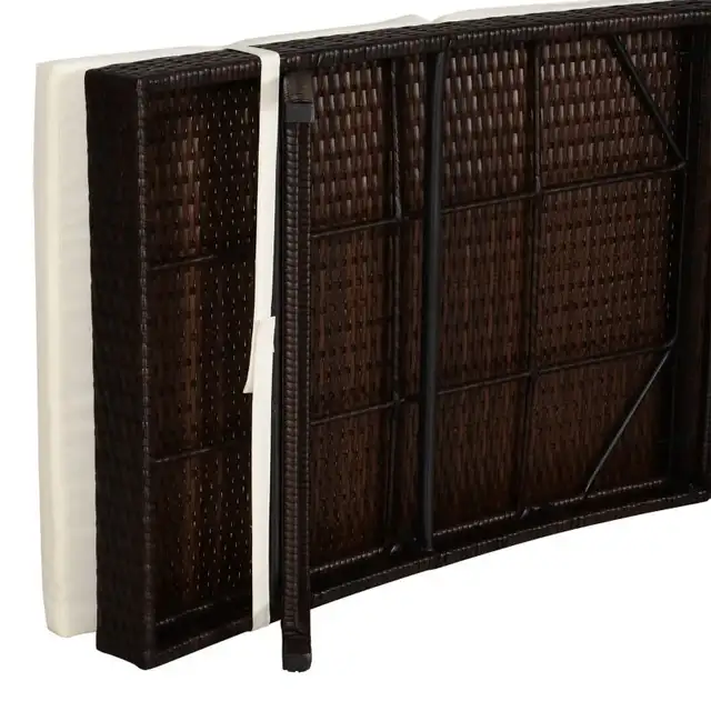 Outsunny S-Shape Patio Lounger w/ Cushion | Good Finds in Patio & Garden Furniture in Oakville / Halton Region - Image 9