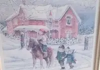 Shirley Deaville Painting "A Winter Ride"