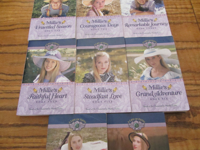 A Life Of Faith Millie Keith Books 1-8 By Martha Finley in Non-fiction in Oakville / Halton Region - Image 3