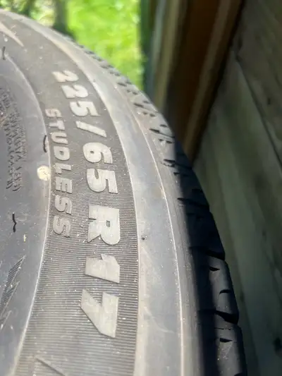 Brand New Set of 4 Tires & Rims * Tire Size: 225/66R17 * Complete set of 4 tires and rims * Brand ne...
