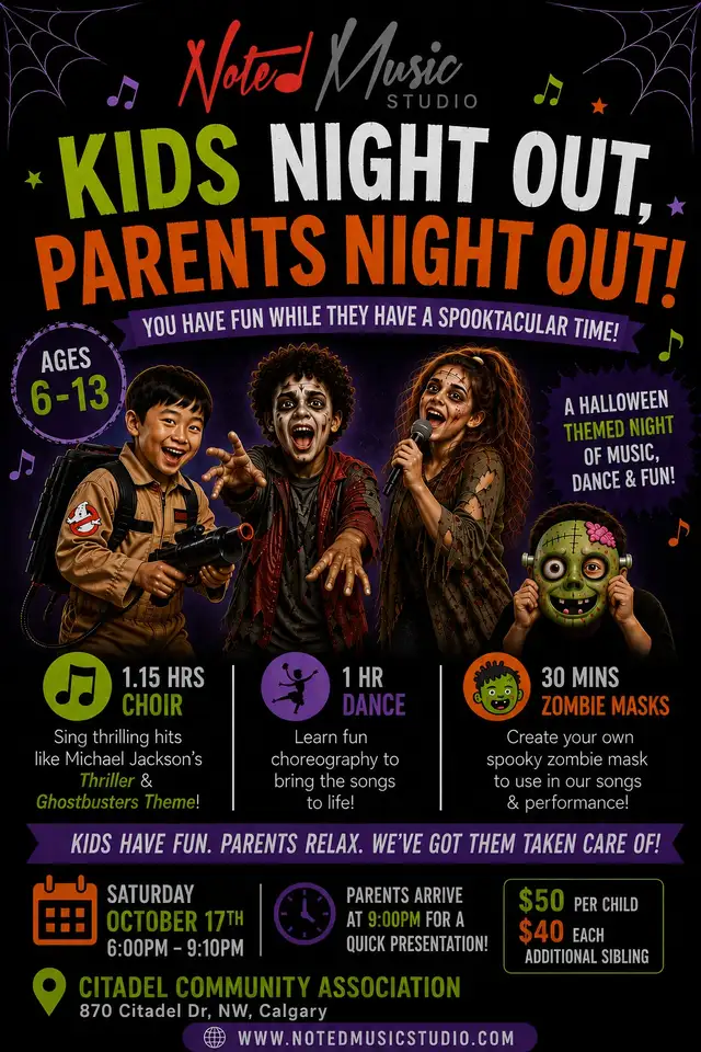 Kids night out, Parents night out