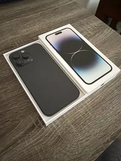 IPhone 14 Pro Max space black, View more