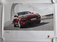 Porsche Cayenne GTS 2008 Official Showroom Poster