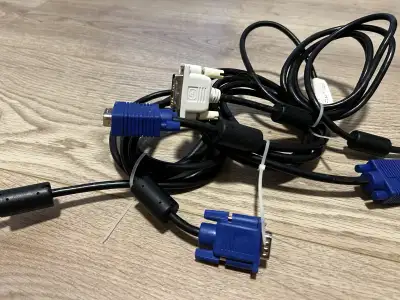 Computer cables set of 3, View more