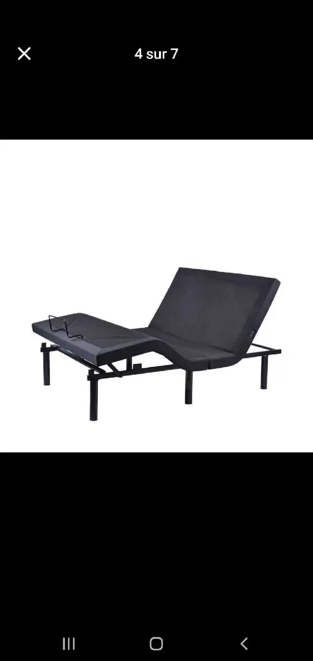 Lit ajustable électrique Split King avec matelas hybride 3 950.$ in Bedding in City of Montréal - Image 8