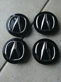 Original Acura Wheel center caps Black - 69 mm dia