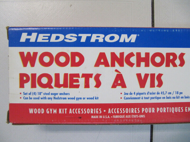 Classic Hedstrom Wood Anchors Item# 4-102 Made In USA Sealed in Arts & Collectibles in Mississauga / Peel Region - Image 2
