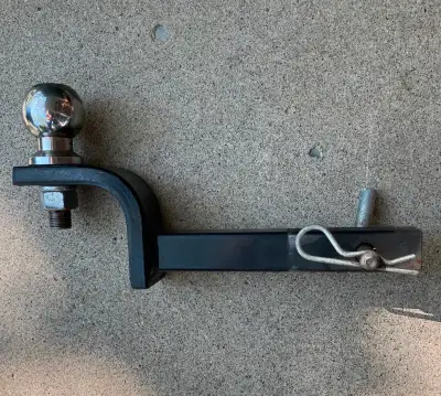 Trailer Hitch Comes Complete w Bent Hitch Pin, View more