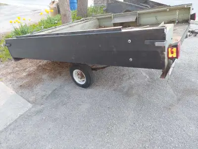 Utility made from tent trailer brand new tires $100