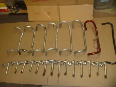 Alloy Road bike drop bar handle bars and stems, View more