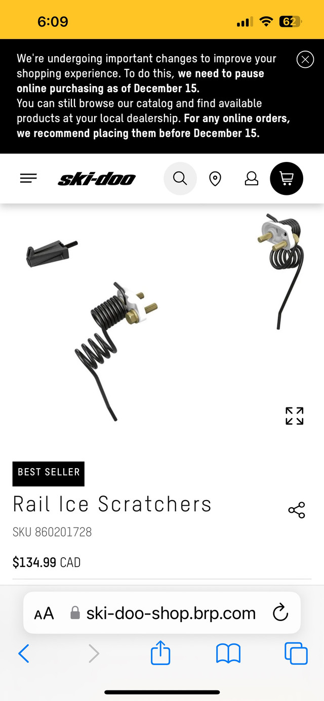 Snowmobile ICE SCRATCHERS in Snowmobiles Parts, Trailers & Accessories in Brandon - Image 3