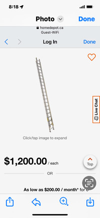40 foot ladder