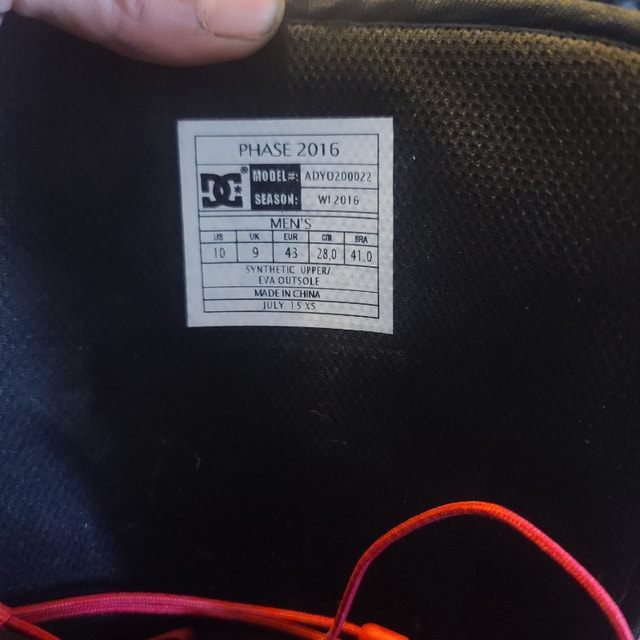 Dc snowboard boots Snowboard Calgary Kijiji