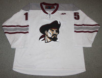 SP GAME WORN ST JOSEPH'S COLLEGIATE MARAUDERS HOCKEY JERSEY