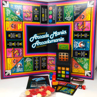 Vintage 1980s Electronic Arcade Mania Board Game HTF