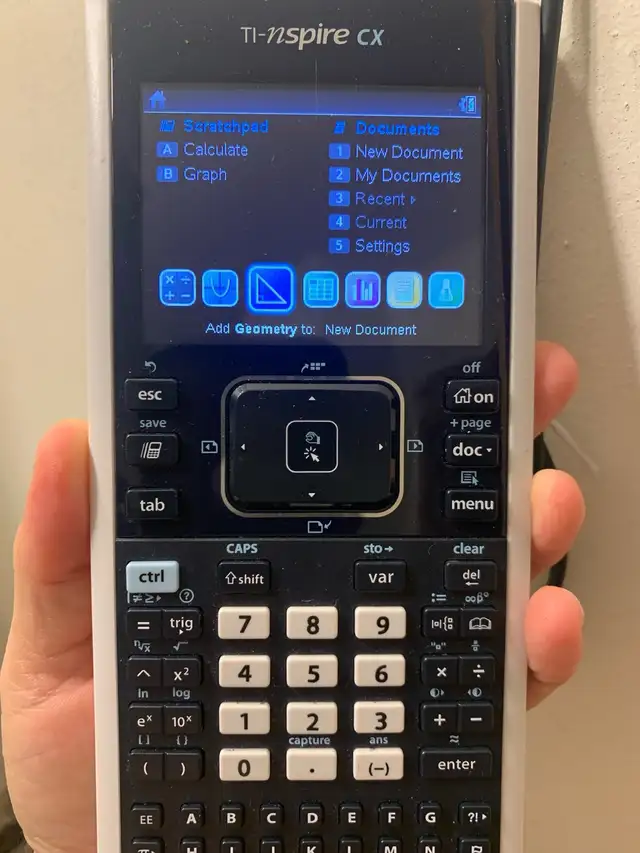 Texas Instruments TI-nspire CX Graphing Calculator  in General Electronics in Burnaby/New Westminster - Image 3