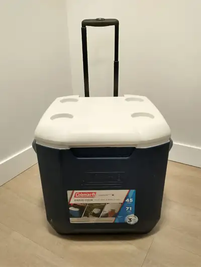 Coleman cooler on wheels, View more
