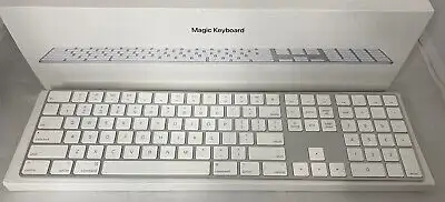 Apple Wireless Magic Keyboard w/Numeric Keypad - NEW IN BOX, View more
