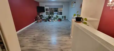 Must see fully upgraded house for rent. 3 bed rooms , 2 full bathrooms. Living, dining. Garage inclu...