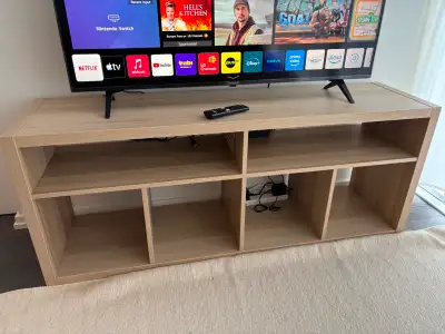 Moving Sale: TV Bench x1, View more