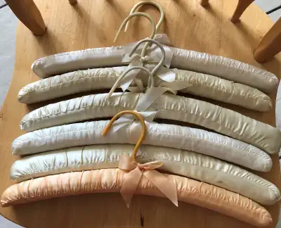 BN 501 Six Padded Hangers Satin Padded Clothes Hangers $5.00, View more