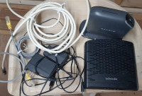 Modem and Wireless N Router plus cables
